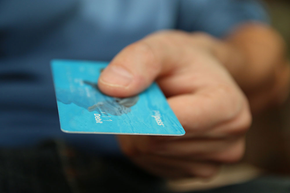 Debit Card Accent Photo